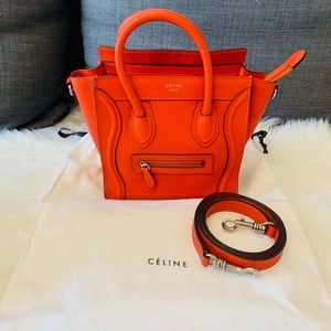 CELINE NANO LUGGAGE TOTE 💯 AUTHENTIC!!              LIKE NEW🥰🥰